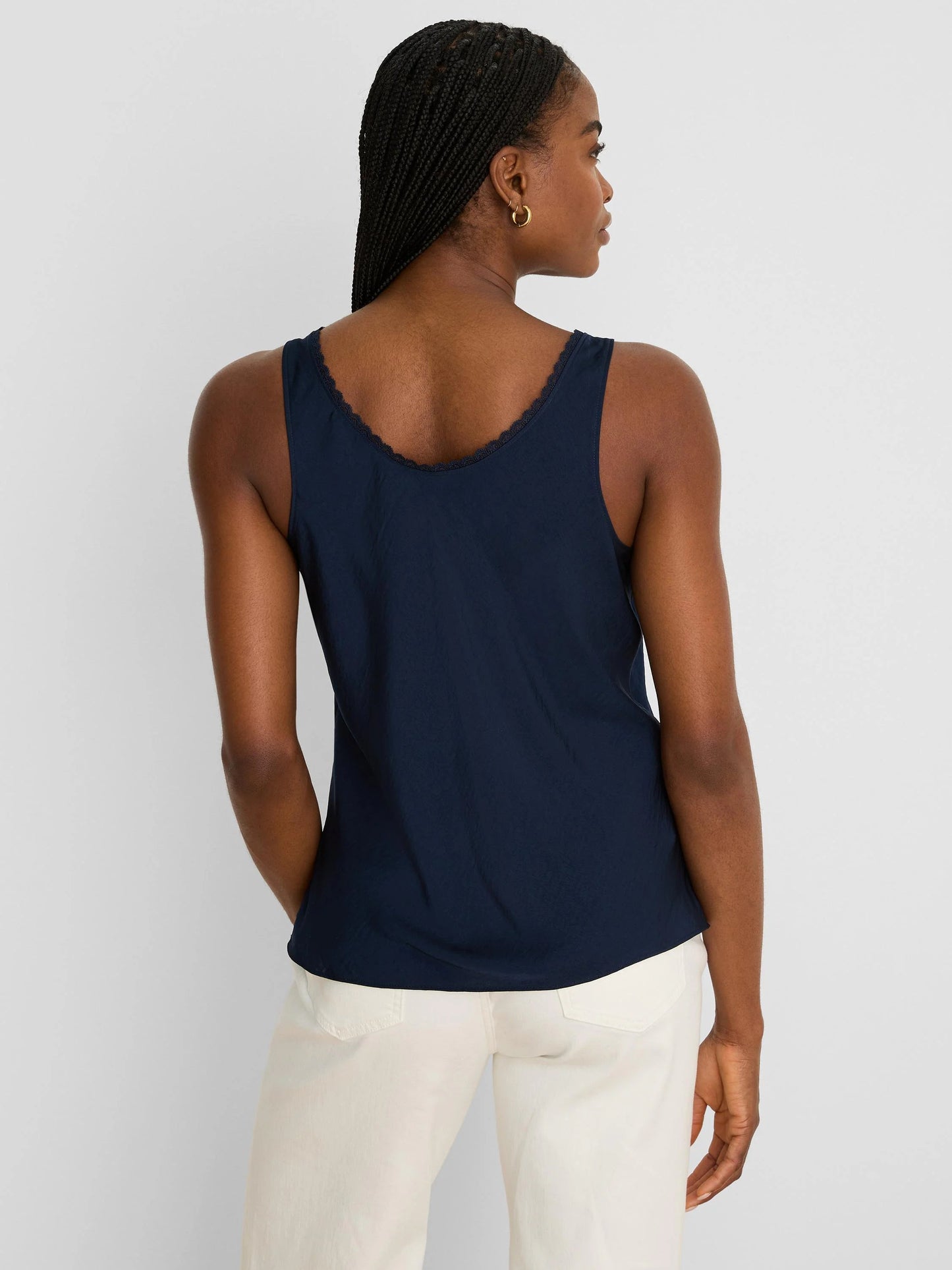 Lace Trim Day Gloss Tank