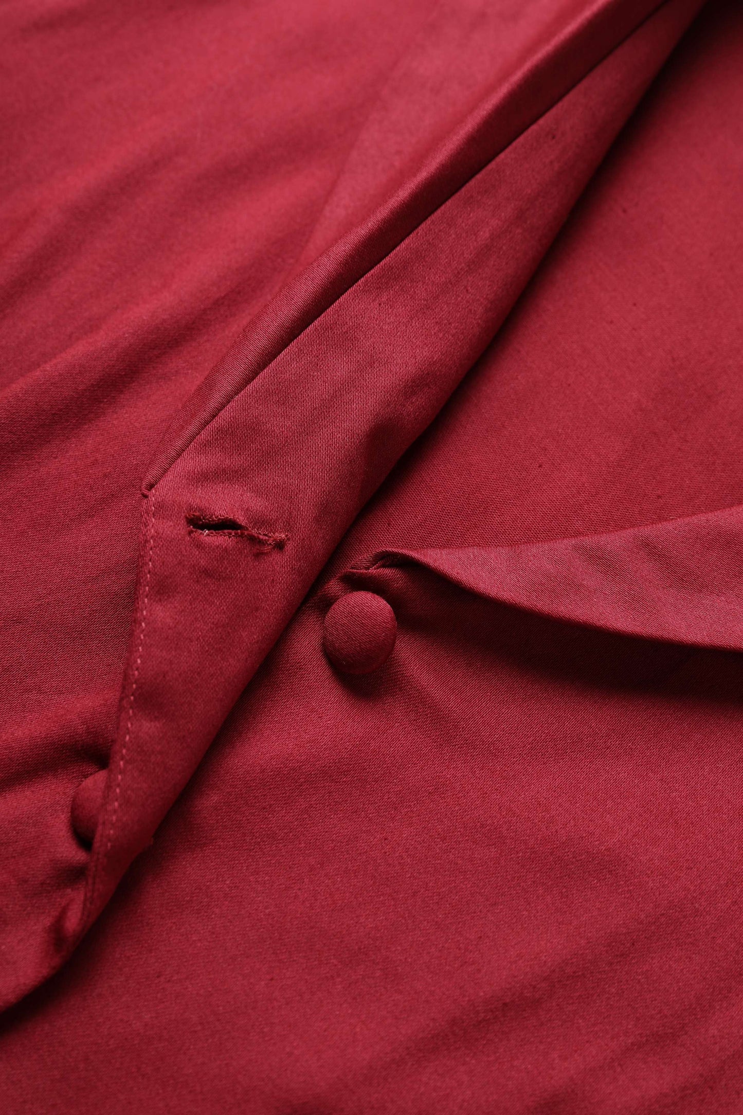 Mollie Scarlette Red Full Circle Shirt Dress