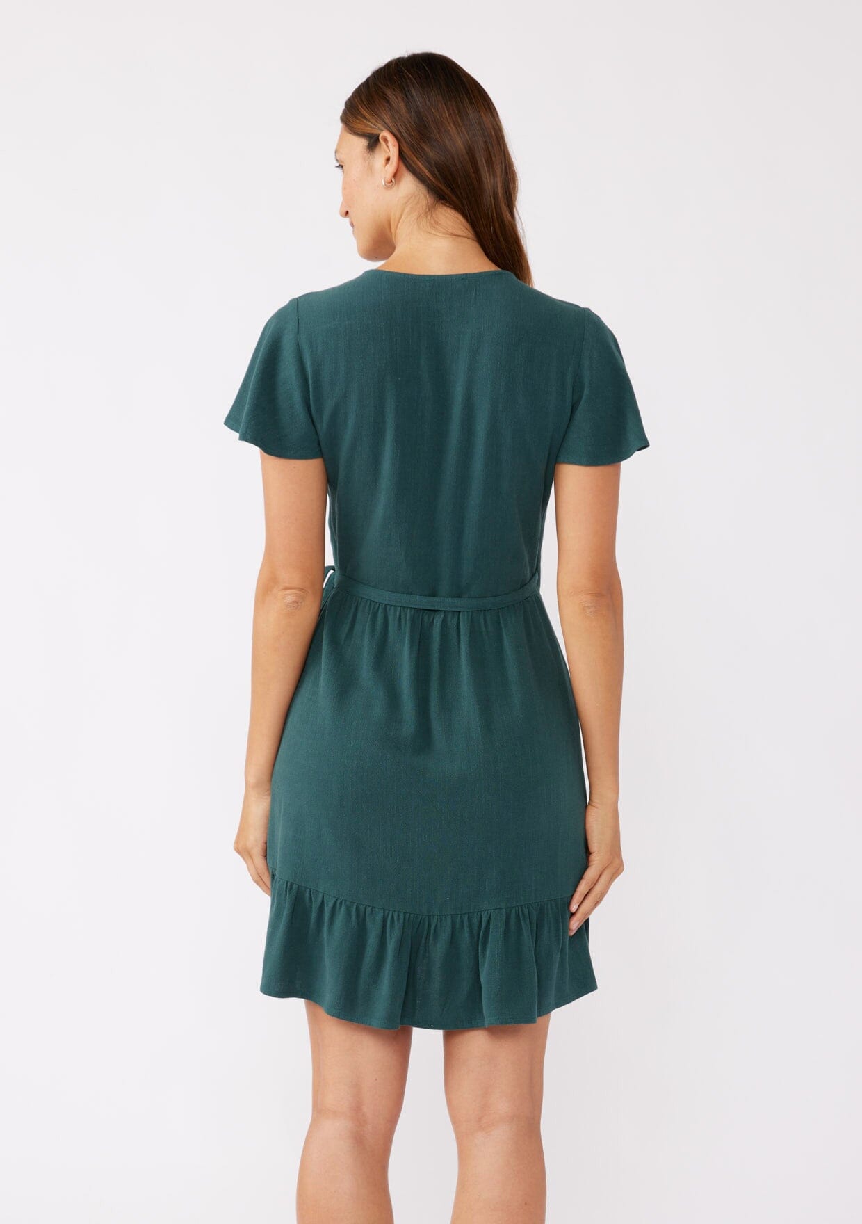 Jade Mini Wrap Dress