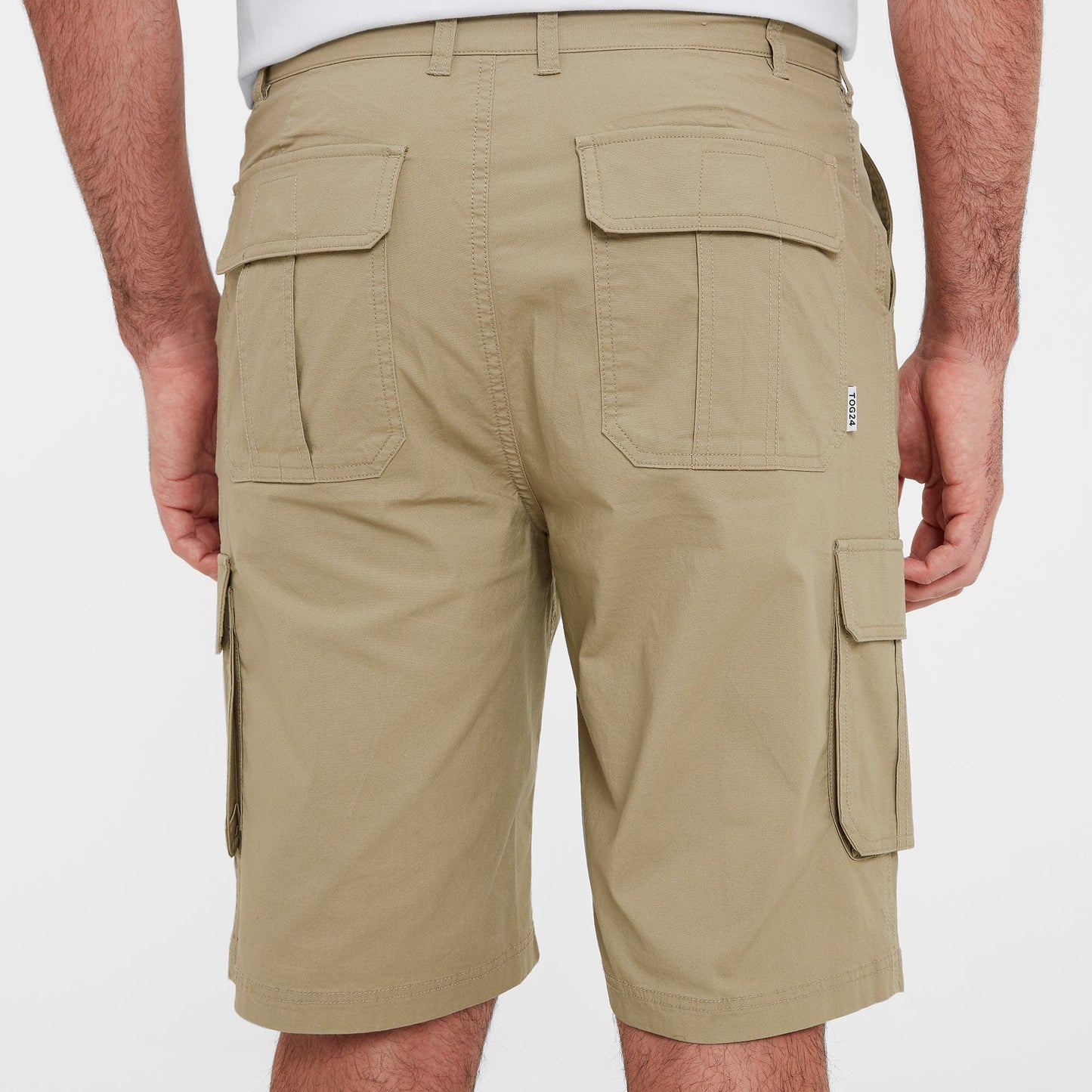 Noble Mens Cargo Shorts - Sand