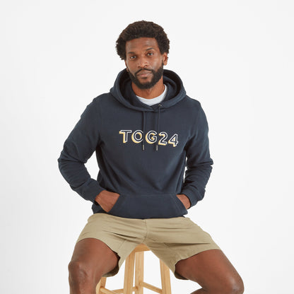 Rinson Mens Supersoft Hoody - Dark Indigo