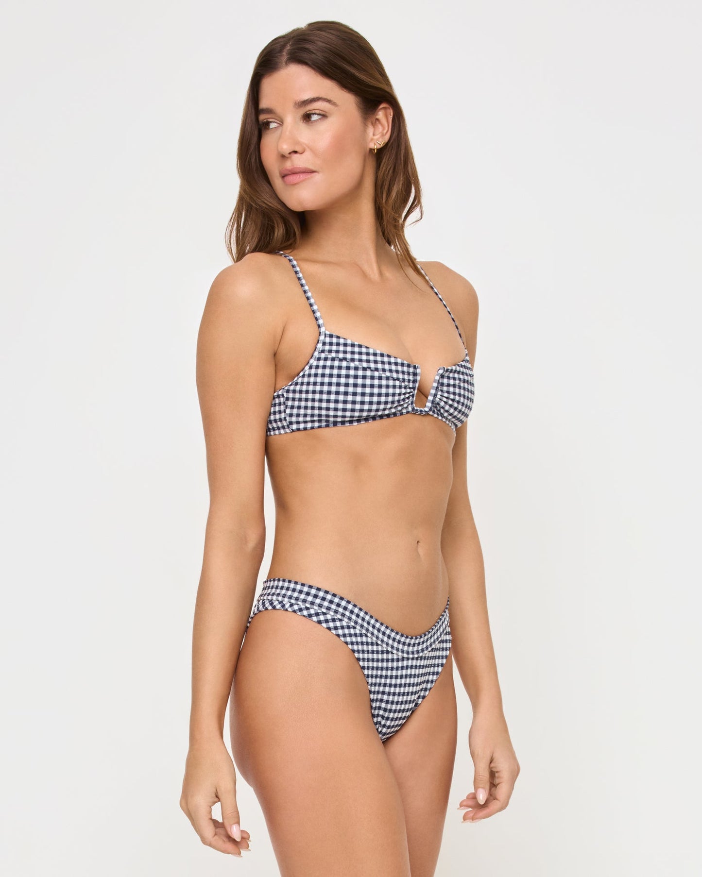 Peyton Bikini Top - Atta Girl Gingham