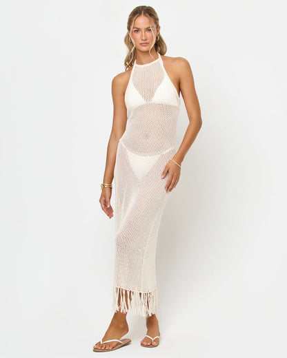 Caught By Sea Cover-Up - Cream