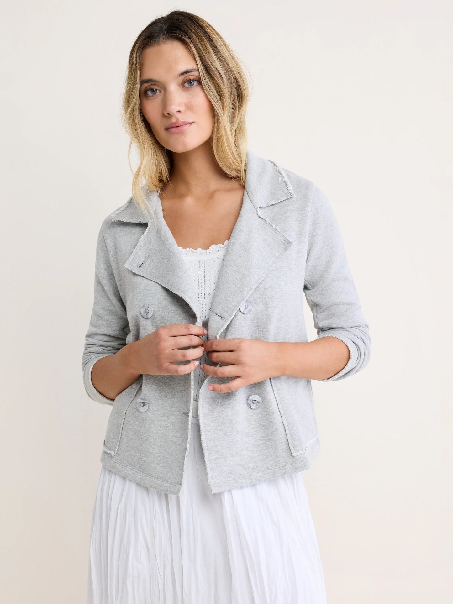 nz by NIC+ZOE French Terry Daily Jacket