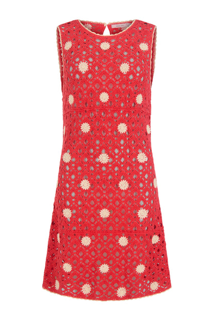 Bon Mini Dress In Guava