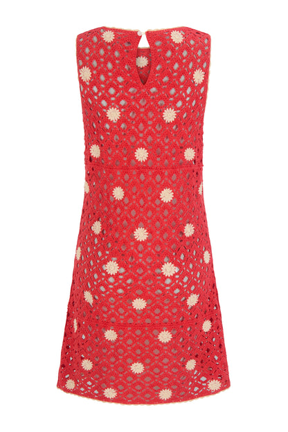 Bon Mini Dress In Guava