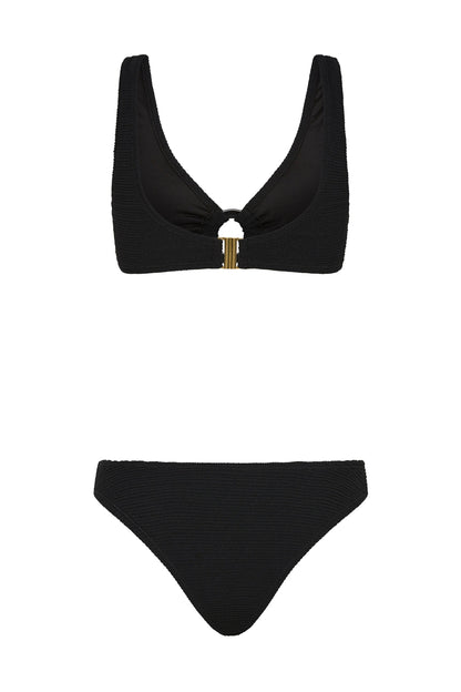 Bunny Cheeky Bikini In Black