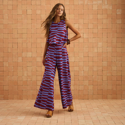 Charlie Jumpsuit In Sea Holly