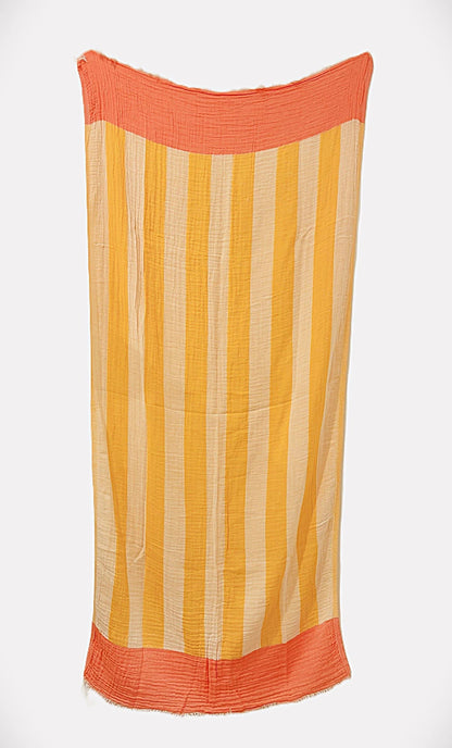 Hat Attack Striped Towel