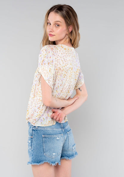 Brittany Tie Front Top
