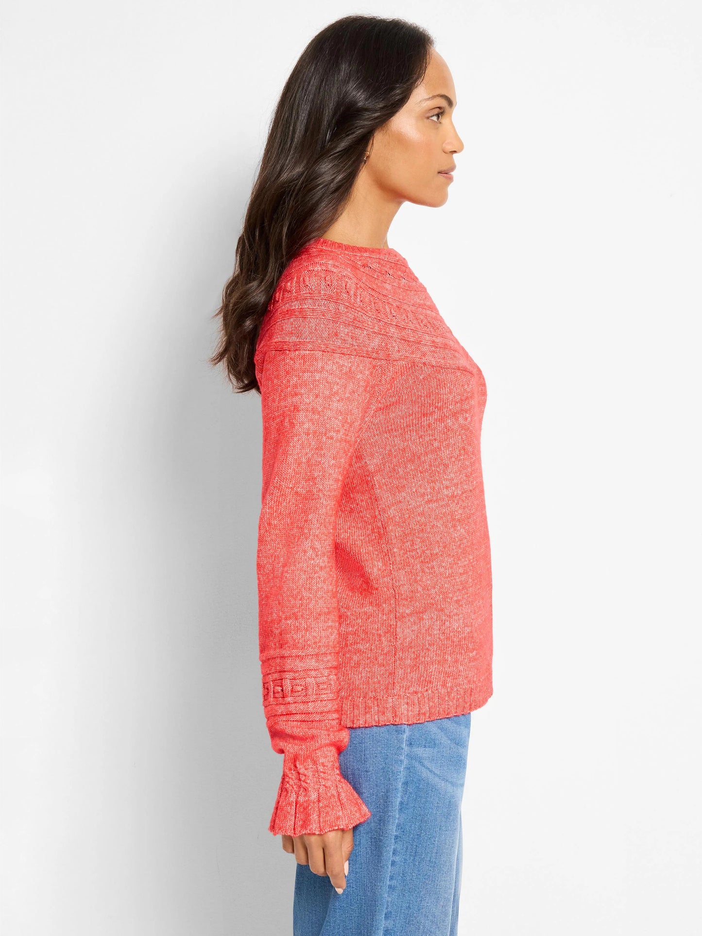 Textural Dot Cozy Sweater