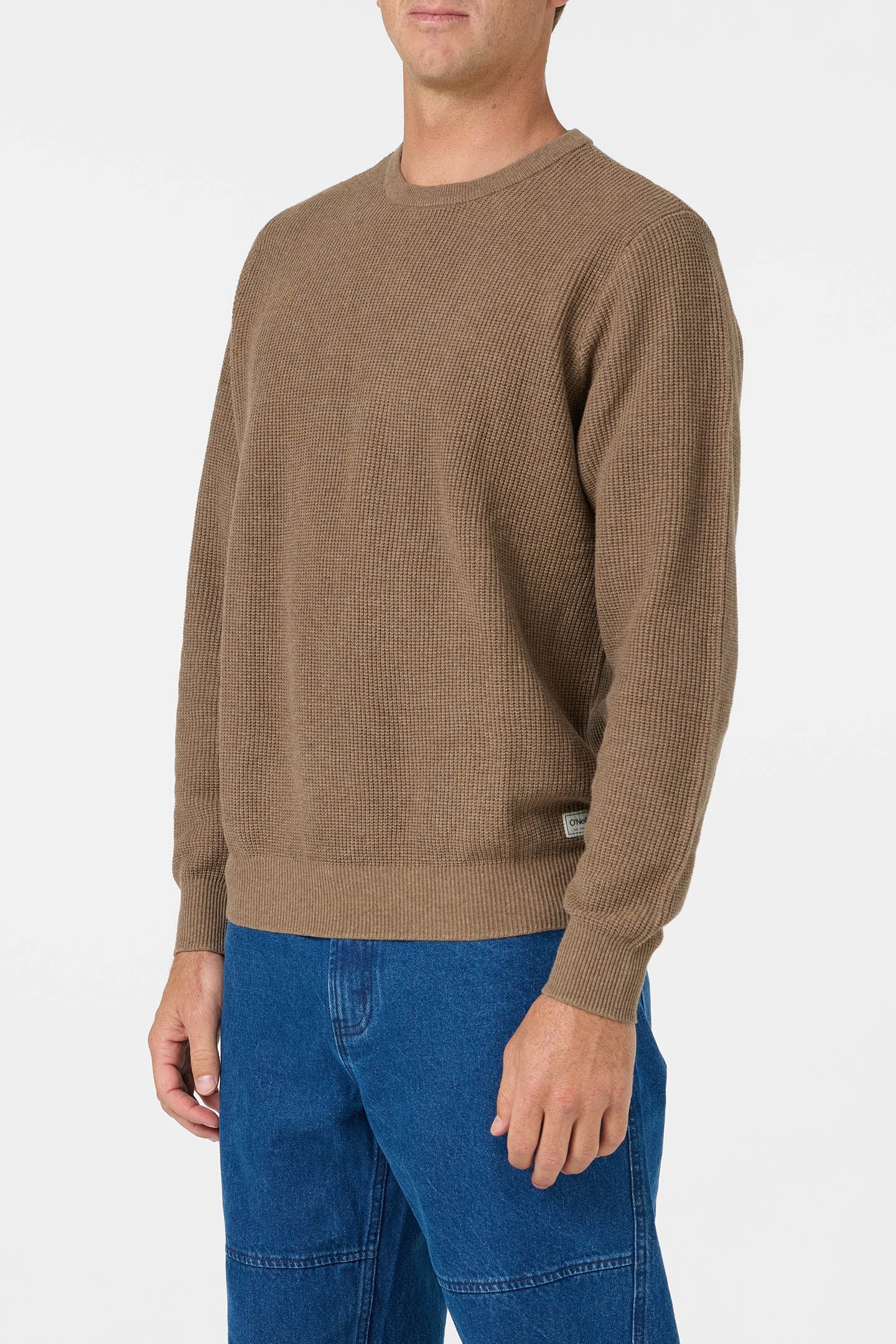 O'Riginals Roscoe Waffle Long Sleeve Sweater