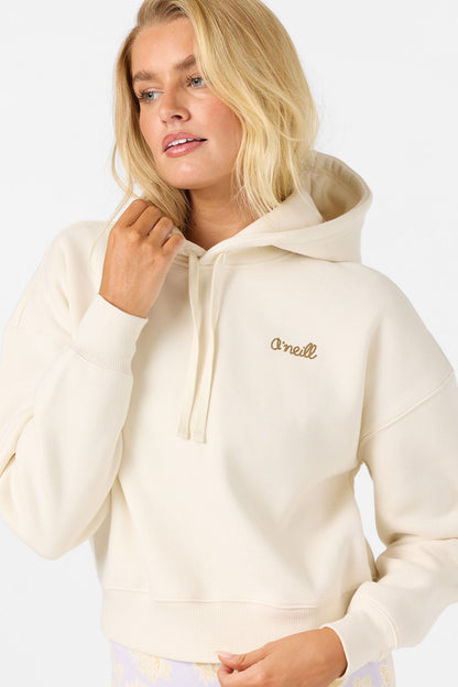 Arden Cropped Hoodie Pullover Fleece