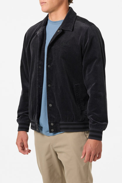 Cowell Cord Bomber Varsity Jacket