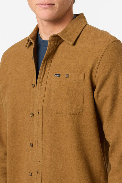 Regent Flannel Standard Fit Long Sleeve Shirt