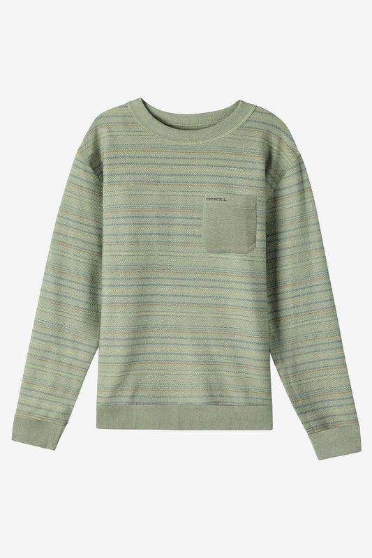 Bavaro Blocked Crew Neck Fleece