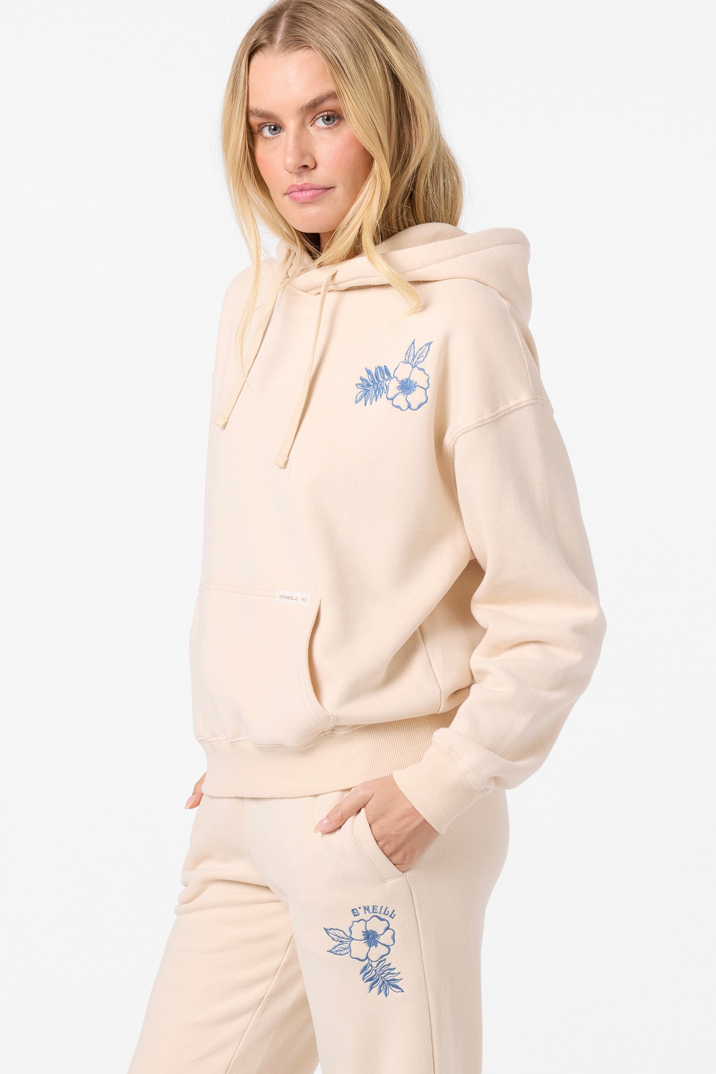 Flora Drift Hoodie Pullover Fleece