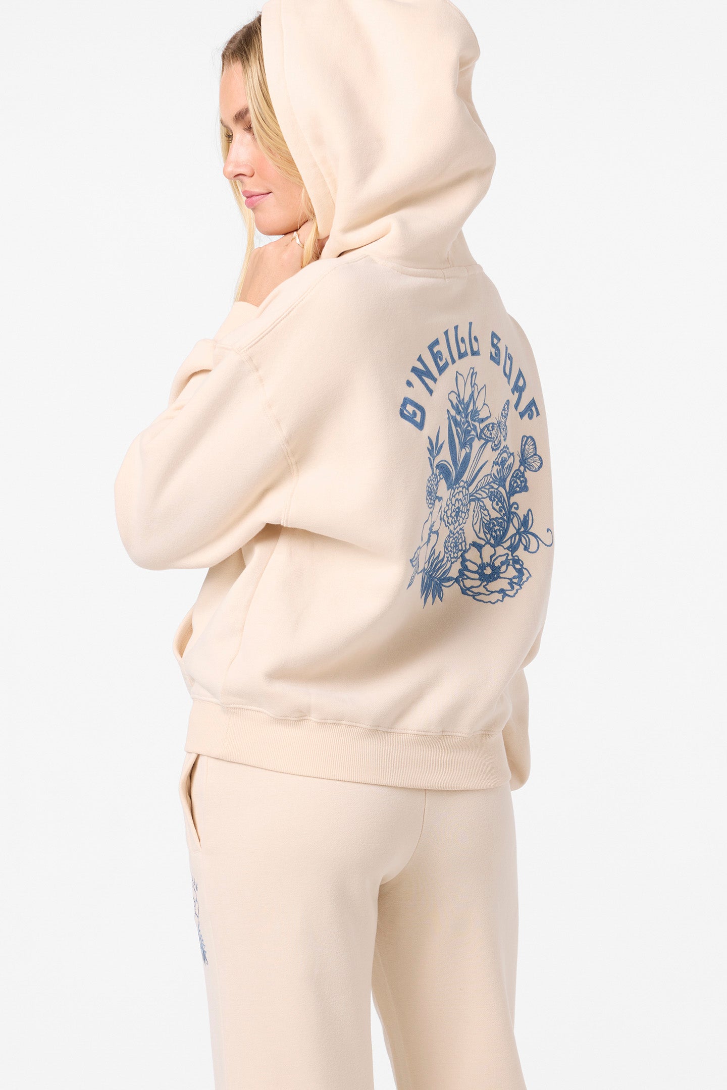 Flora Drift Hoodie Pullover Fleece