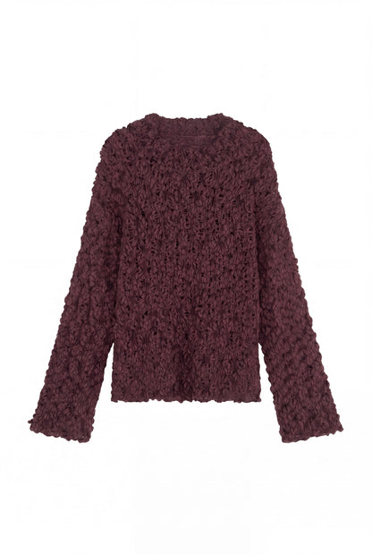 Harper Jumper In Eggplant
