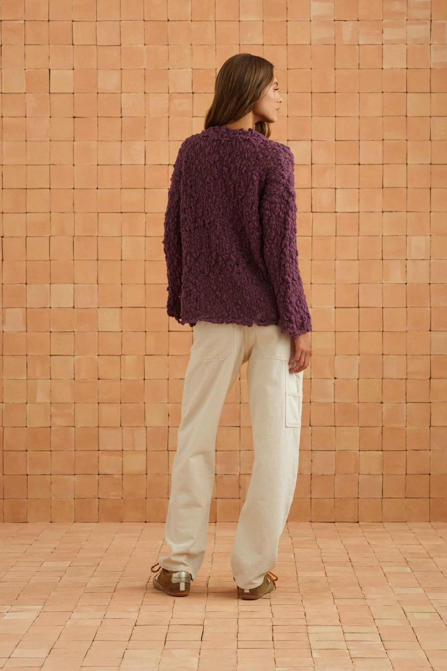 Harper Jumper In Eggplant