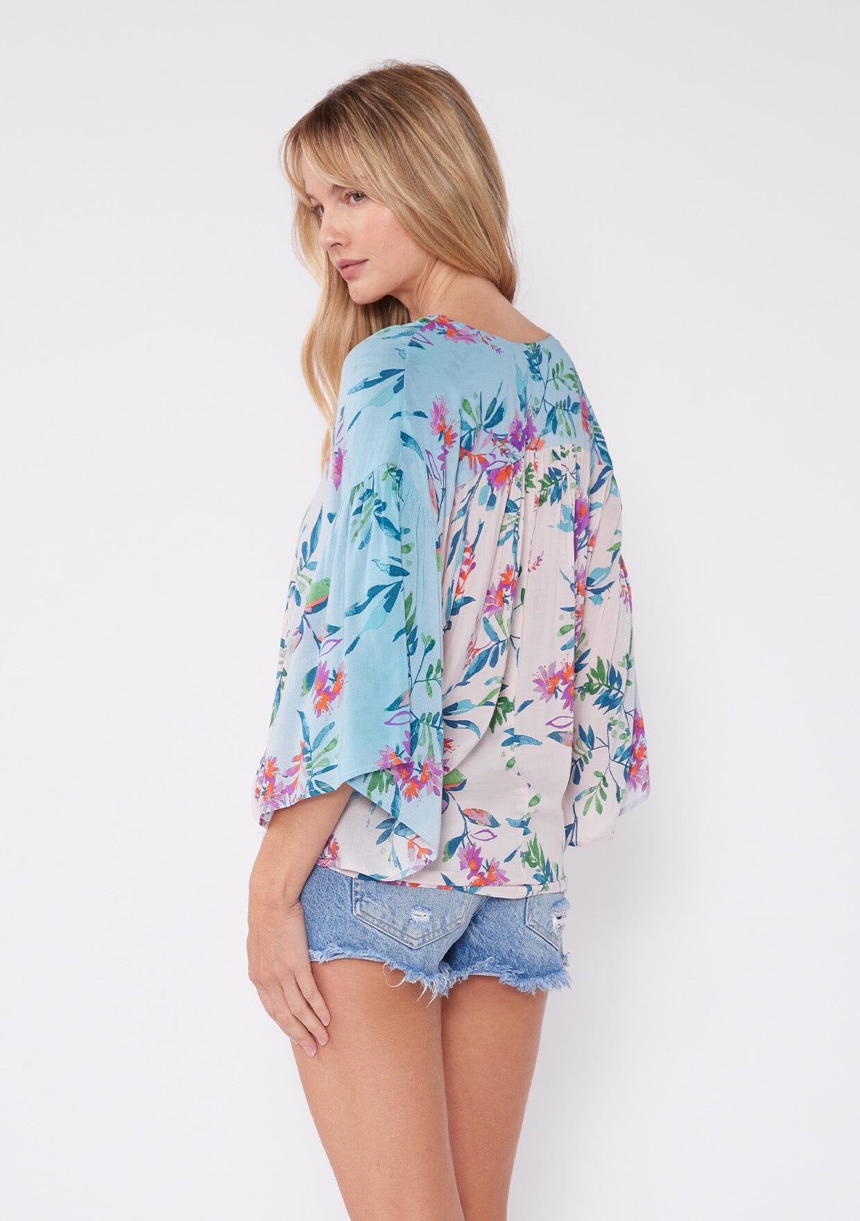 Jules Floral Surplice Top