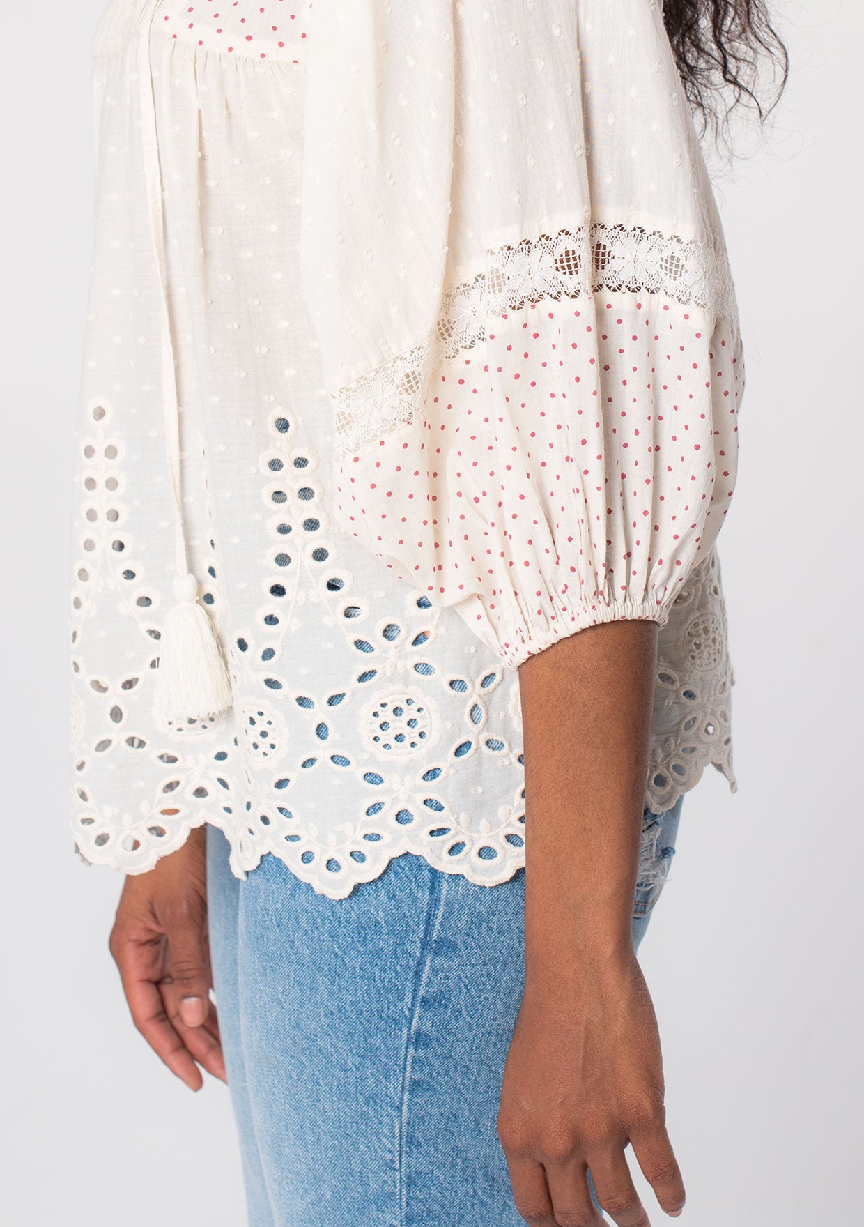 I Choose You Embroidered Top