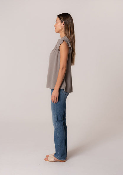 Taylor Flutter Sleeve Top