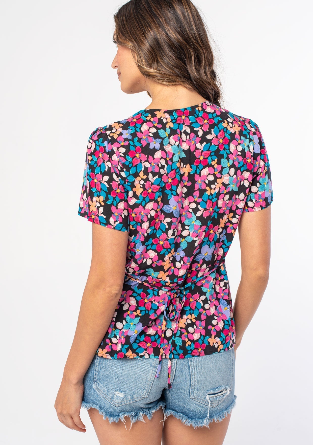 Say No More Peplum Top