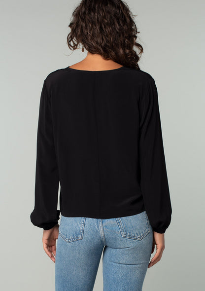 Camille Tie Front Top