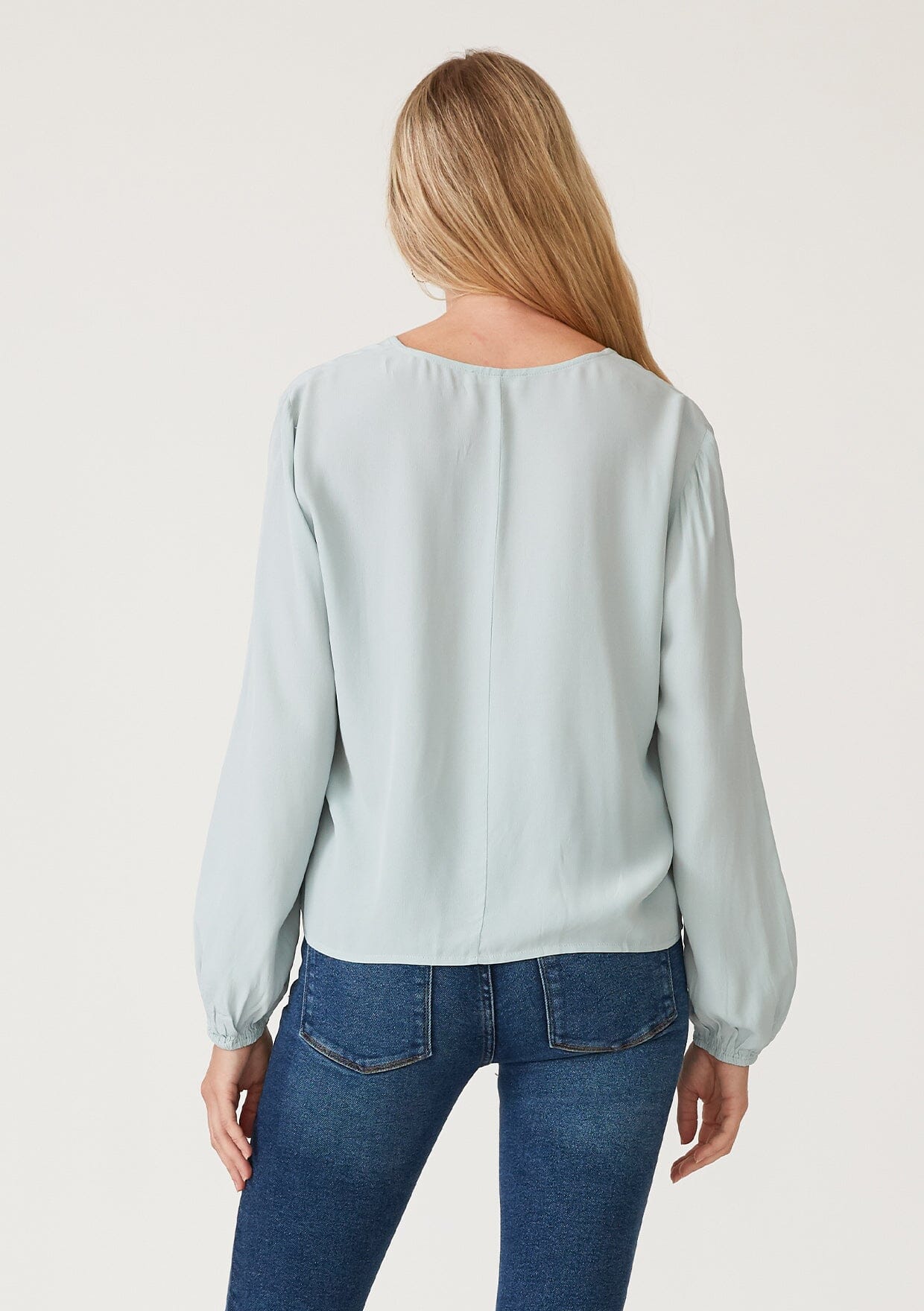 Camille Tie Front Top