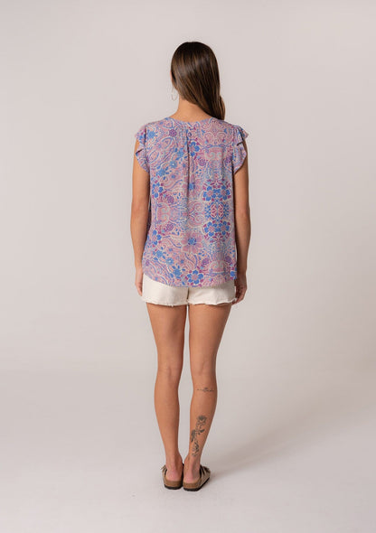 Marcie Ruffle Top