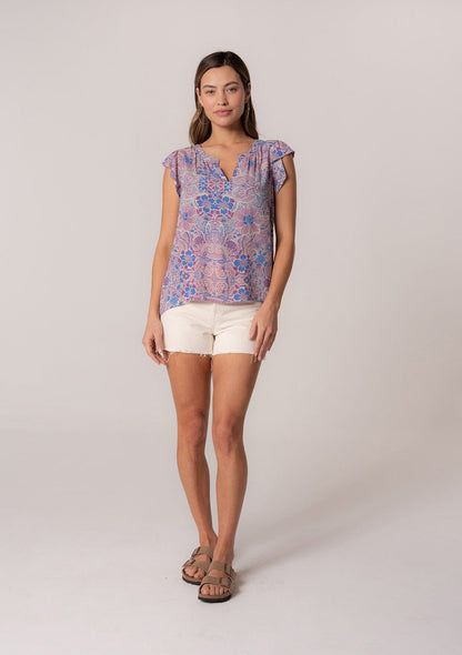 Marcie Ruffle Top