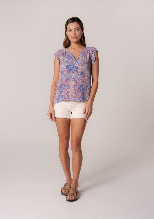Marcie Ruffle Top