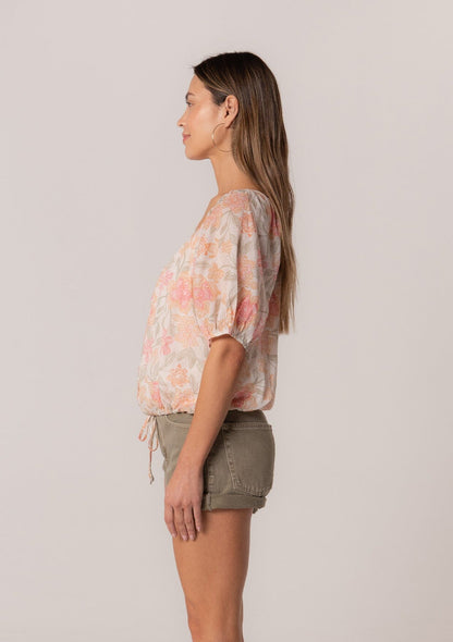 Teviot Puff Sleeve Blouse