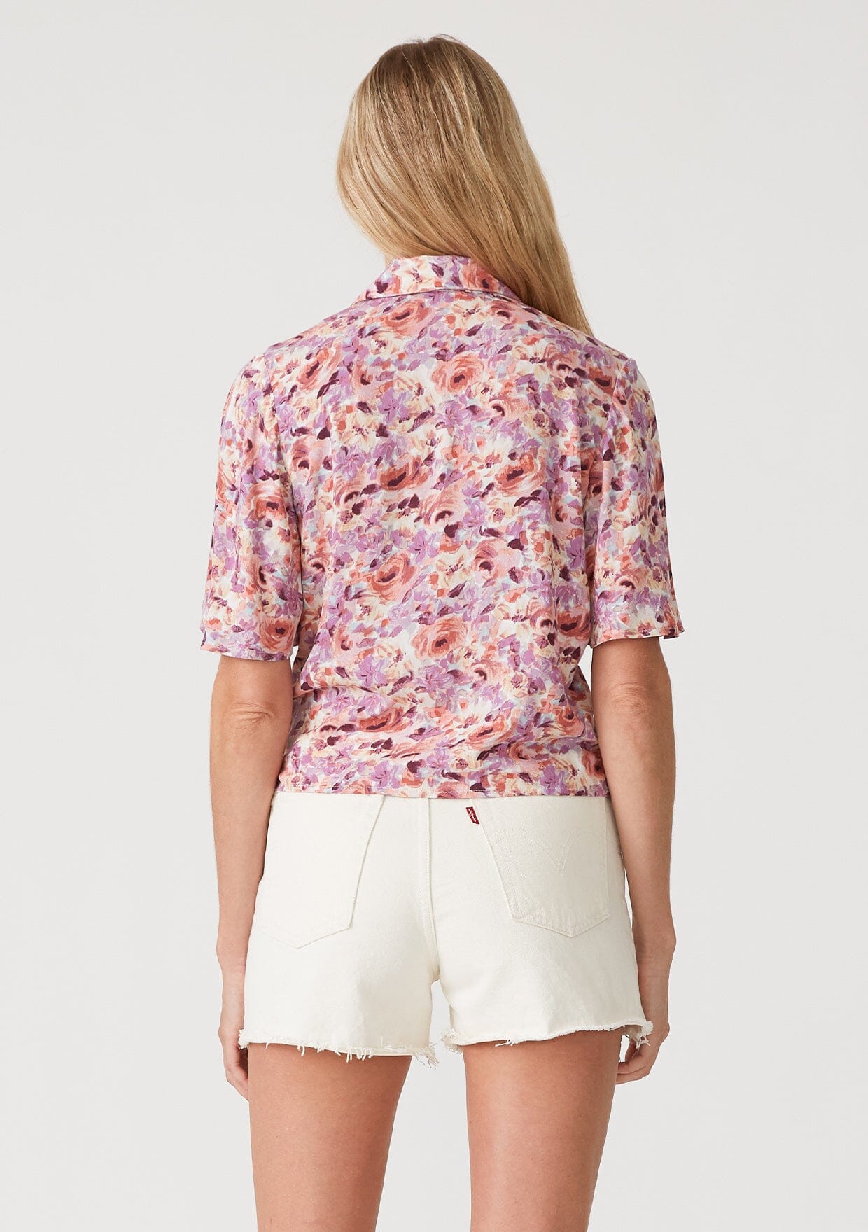 Posey Floral Wrap Top