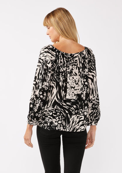 Midnight Oasis Blouse