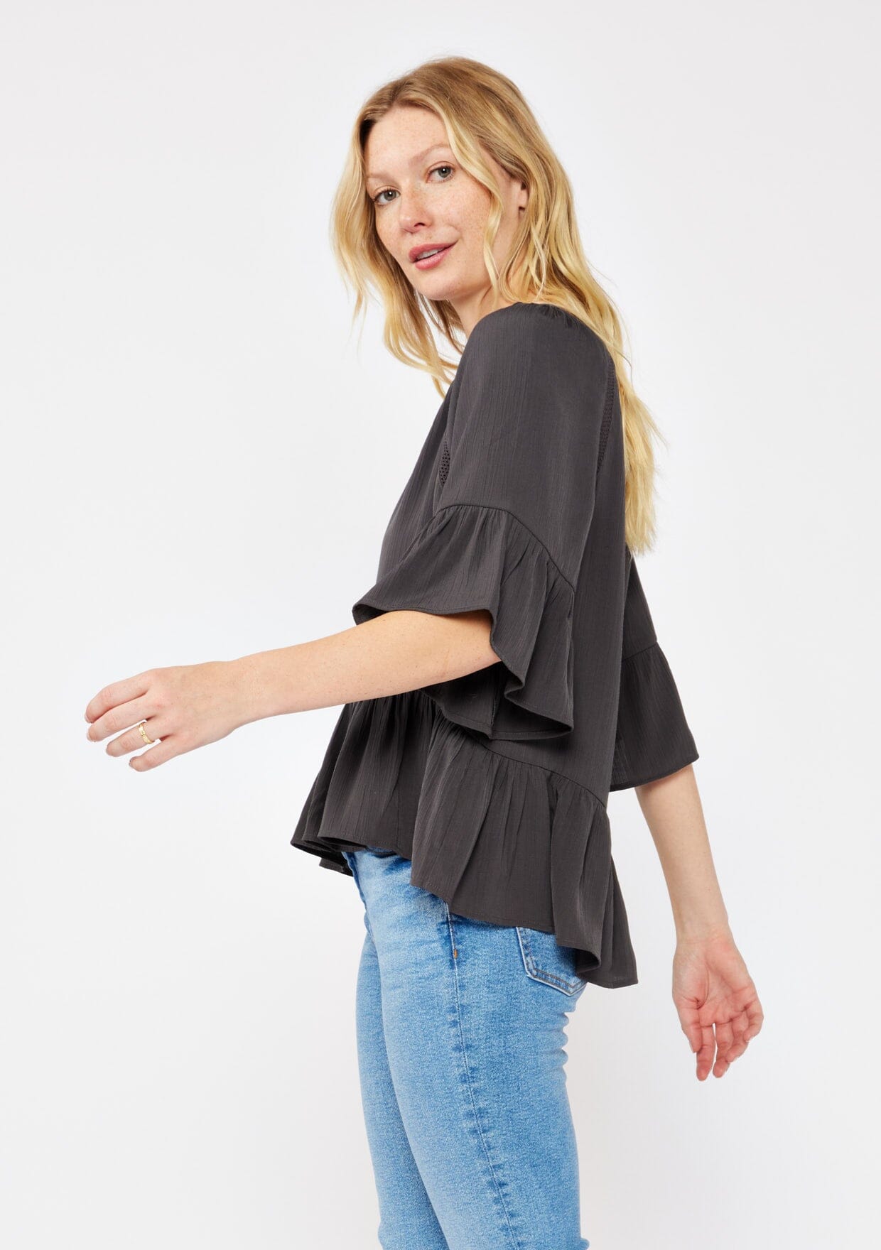 Jordan Peplum Top