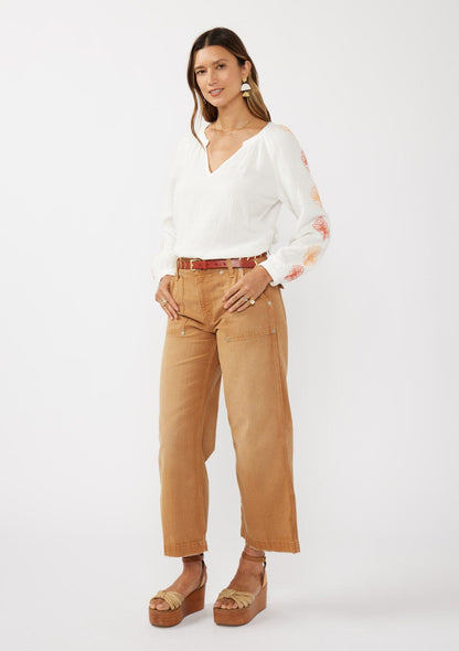 Frankie Embroidered Blouse