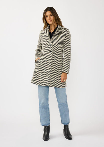 Blair Chevron Coat