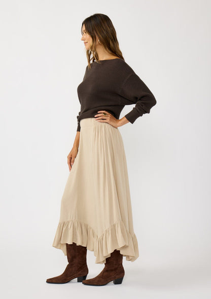 Lainey Ruffle Maxi Skirt