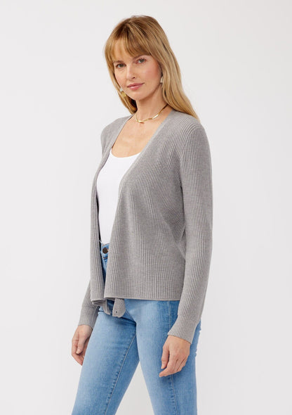 Casey Waffle Knit Wrap Sweater