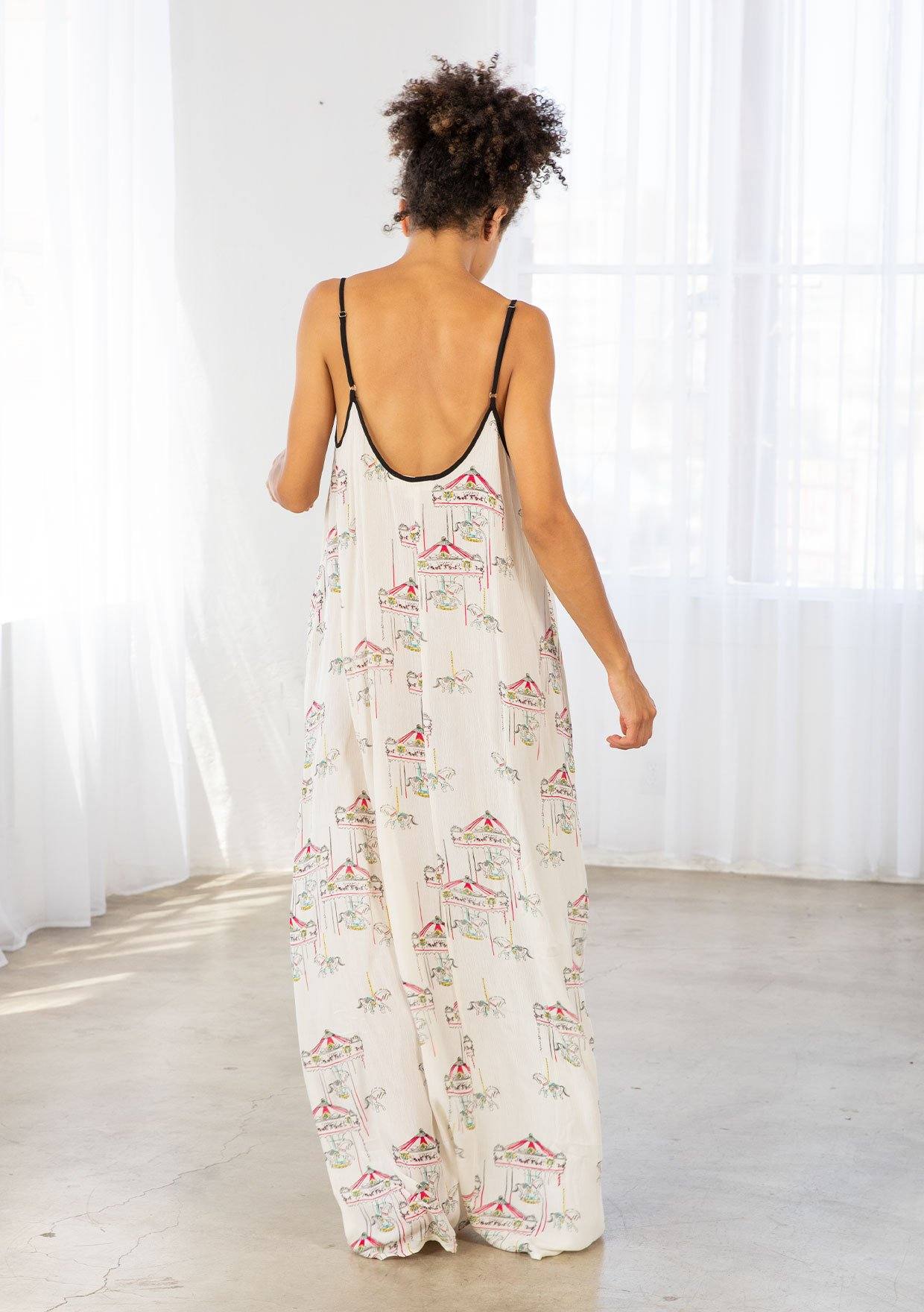 Firenze Raven Maxi Dress