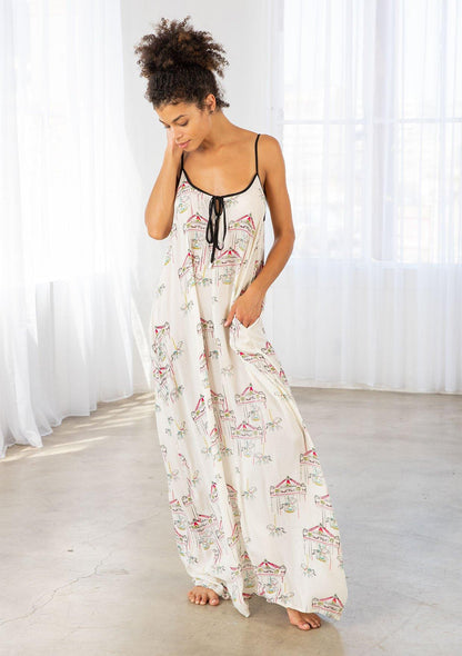 Firenze Raven Maxi Dress