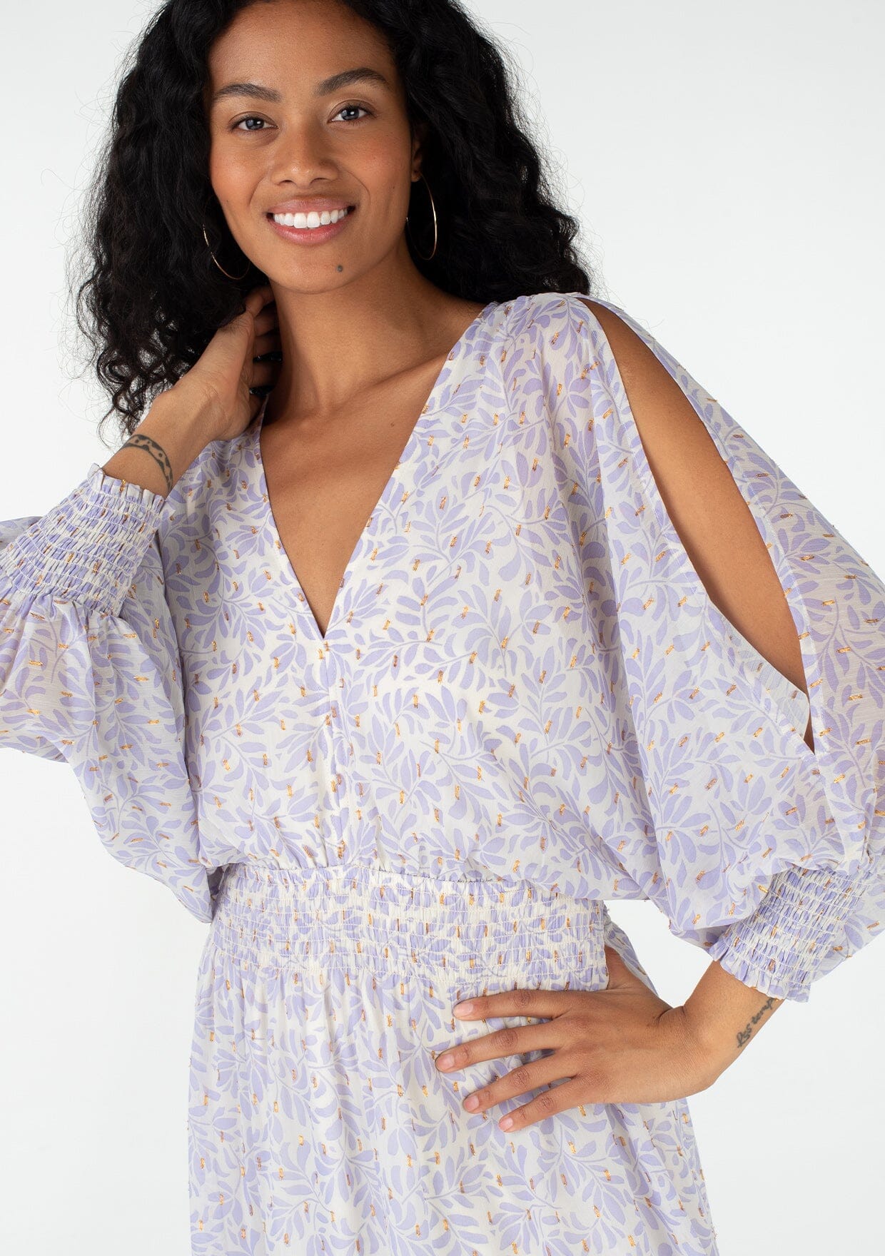 Chiara Split Sleeve Mini Dress