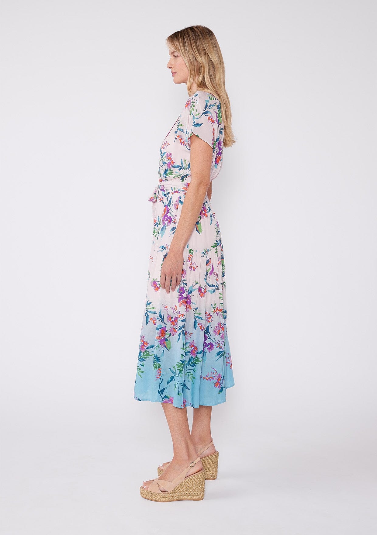 Mathilda Floral Midi Dress