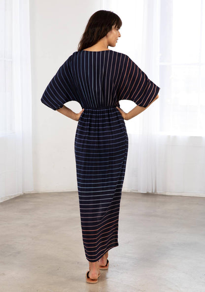 Skyline Stripe Maxi Dress