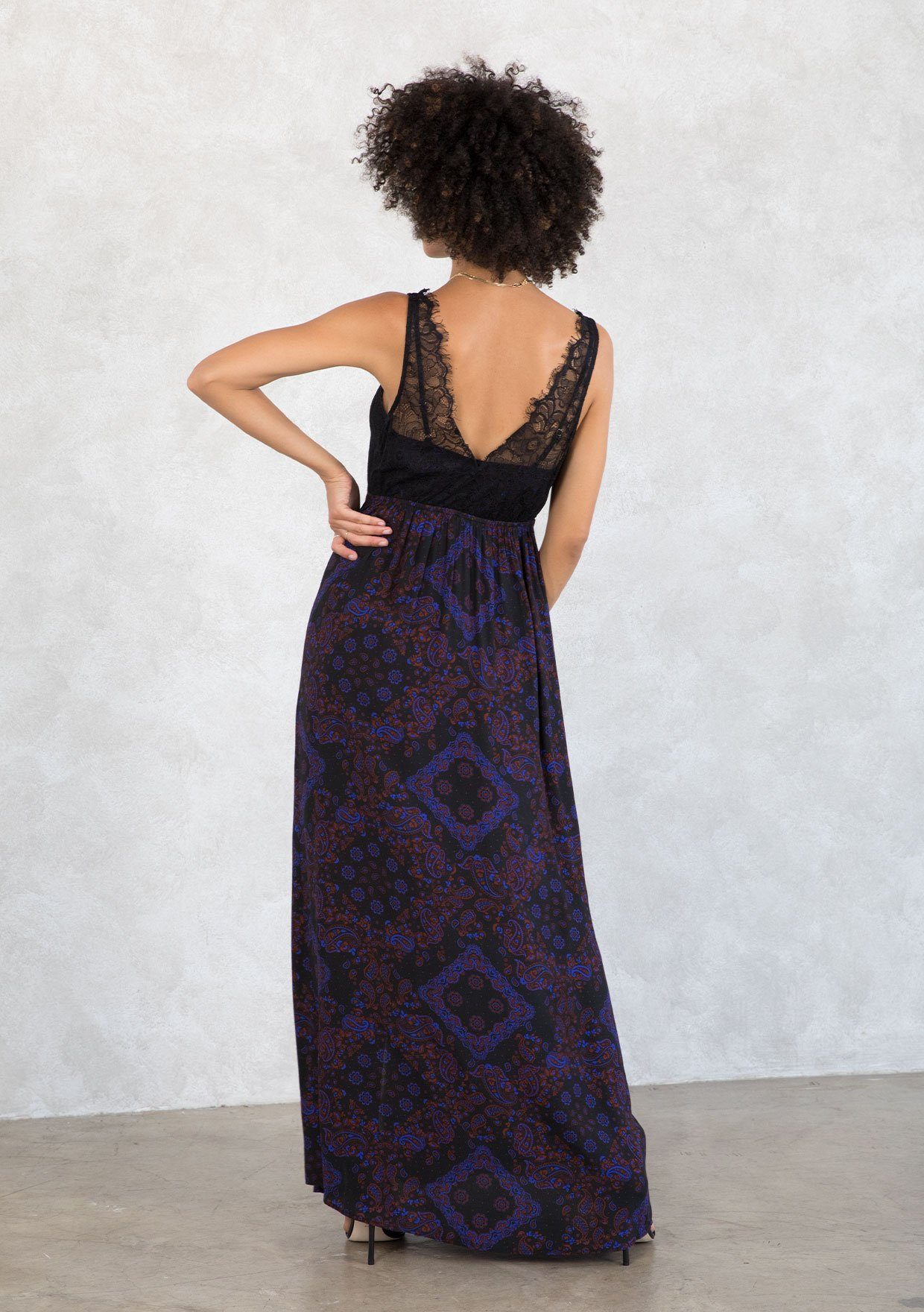 Belle Lace Maxi Dress