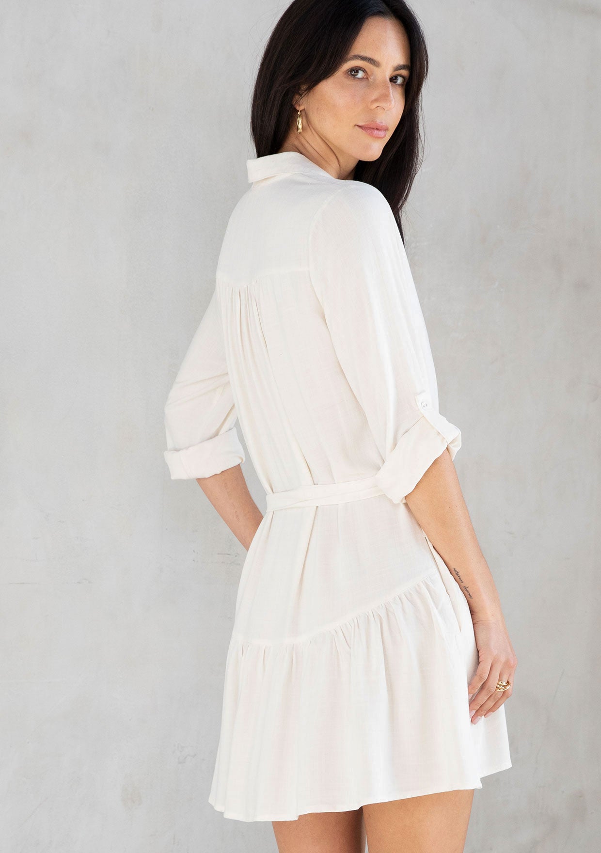 Tessa Mini Shirt Dress