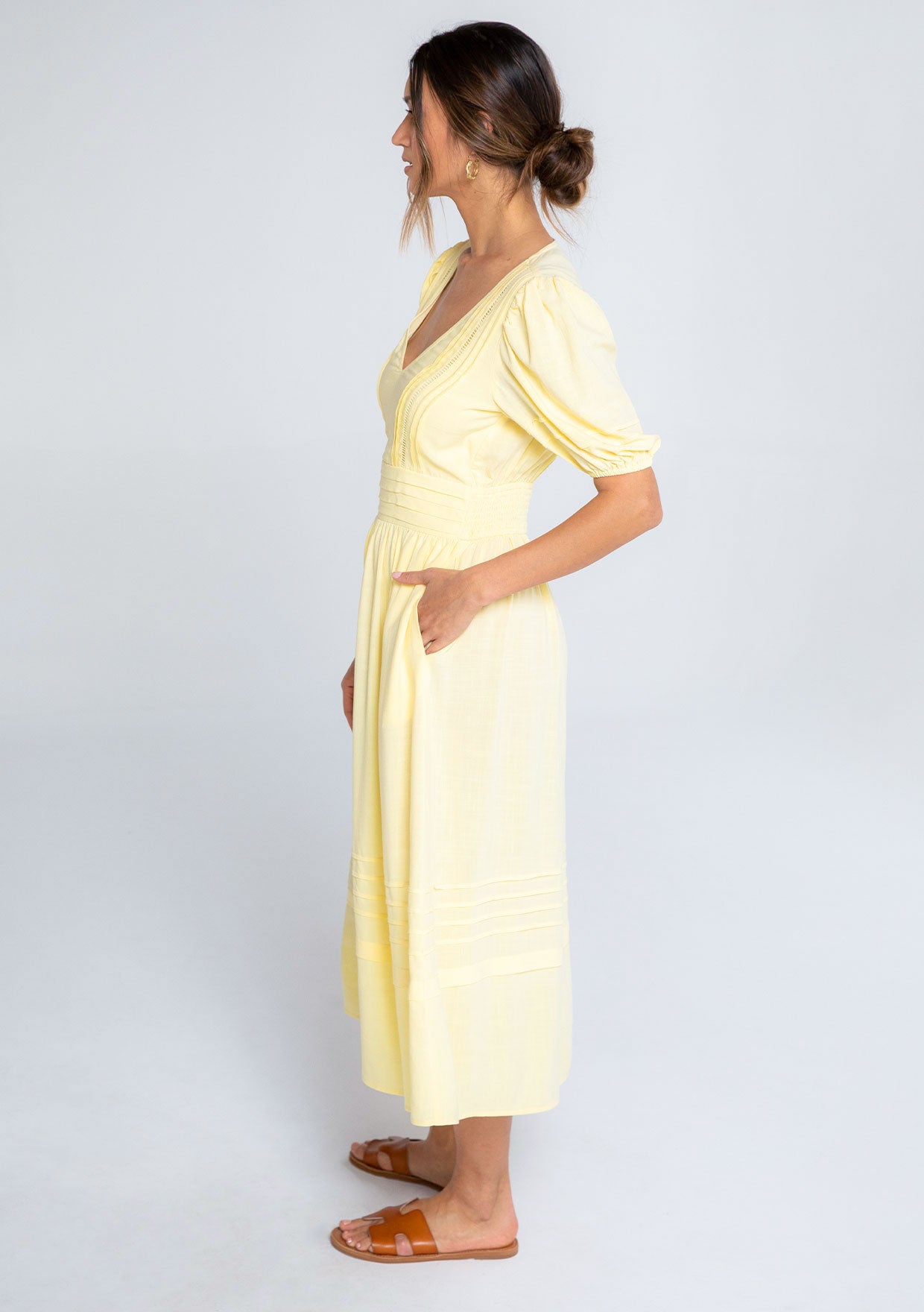 Winslow Puff Sleeve Maxi Dress
