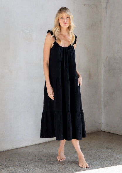 Love Always Ruffled Maxi Dress